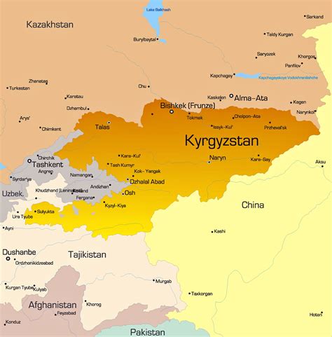 List of cities in Kyrgyzstan .